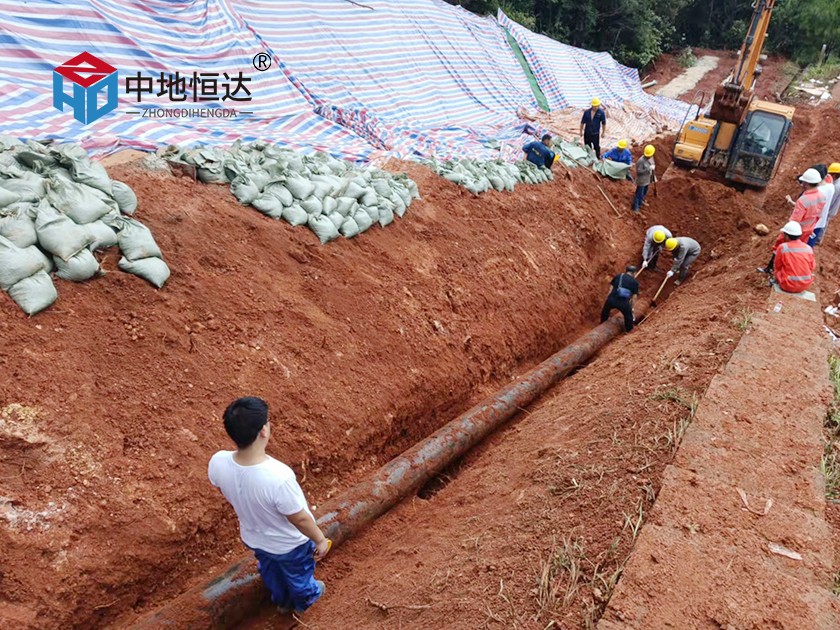 湖南长郴管道水湖村滑坡应急抢险监测工程案例分享